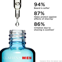 Clarins Shave For Men<men Shave And Beard Oil