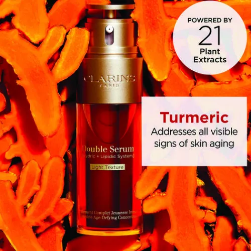 Clarins Face Serums<Double Serum Light Texture Anti-Aging Serum