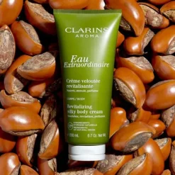 Clarins Body Moisturizers<Eau Extraordinaire Revitalizing Silky Body Cream