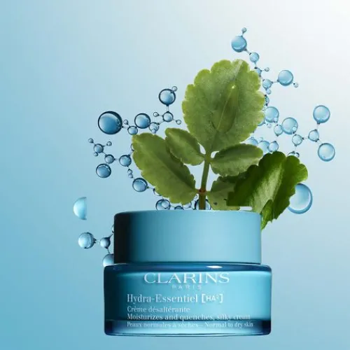 Clarins Moisturizers<Hydra-Essentiel Moisturizer + Hyaluronic Acid