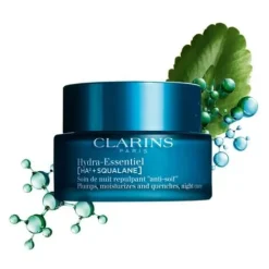 Clarins Moisturizers<Hydra-Essentiel Night Moisturizer With Double Hyaluronic Acid