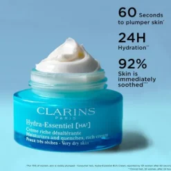 Clarins Moisturizers<Hydra-Essentiel Rich Cream With Hyaluronic Acid