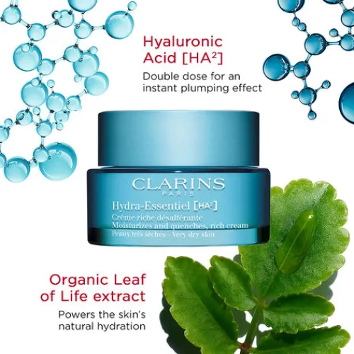 Clarins Moisturizers<Hydra-Essentiel Rich Cream With Hyaluronic Acid