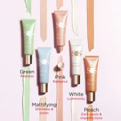 Clarins Primers<Sos Color Correcting Face Primer